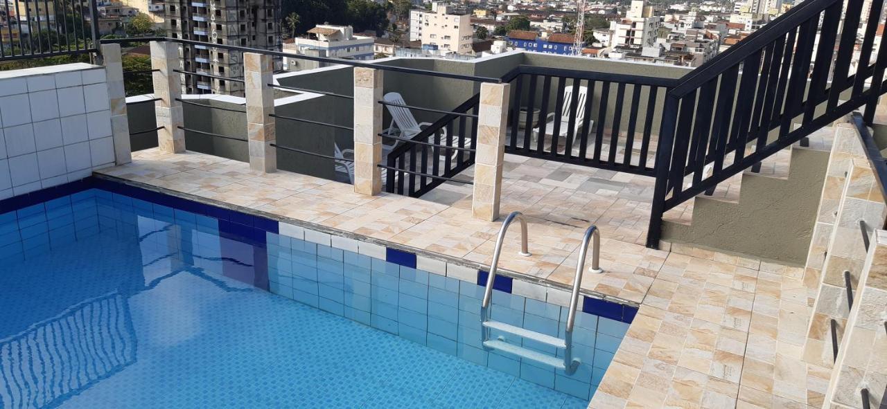 Edifício cm Piscina, Churrasqueira e 1 Vaga de Garagem Guarujá Exterior foto