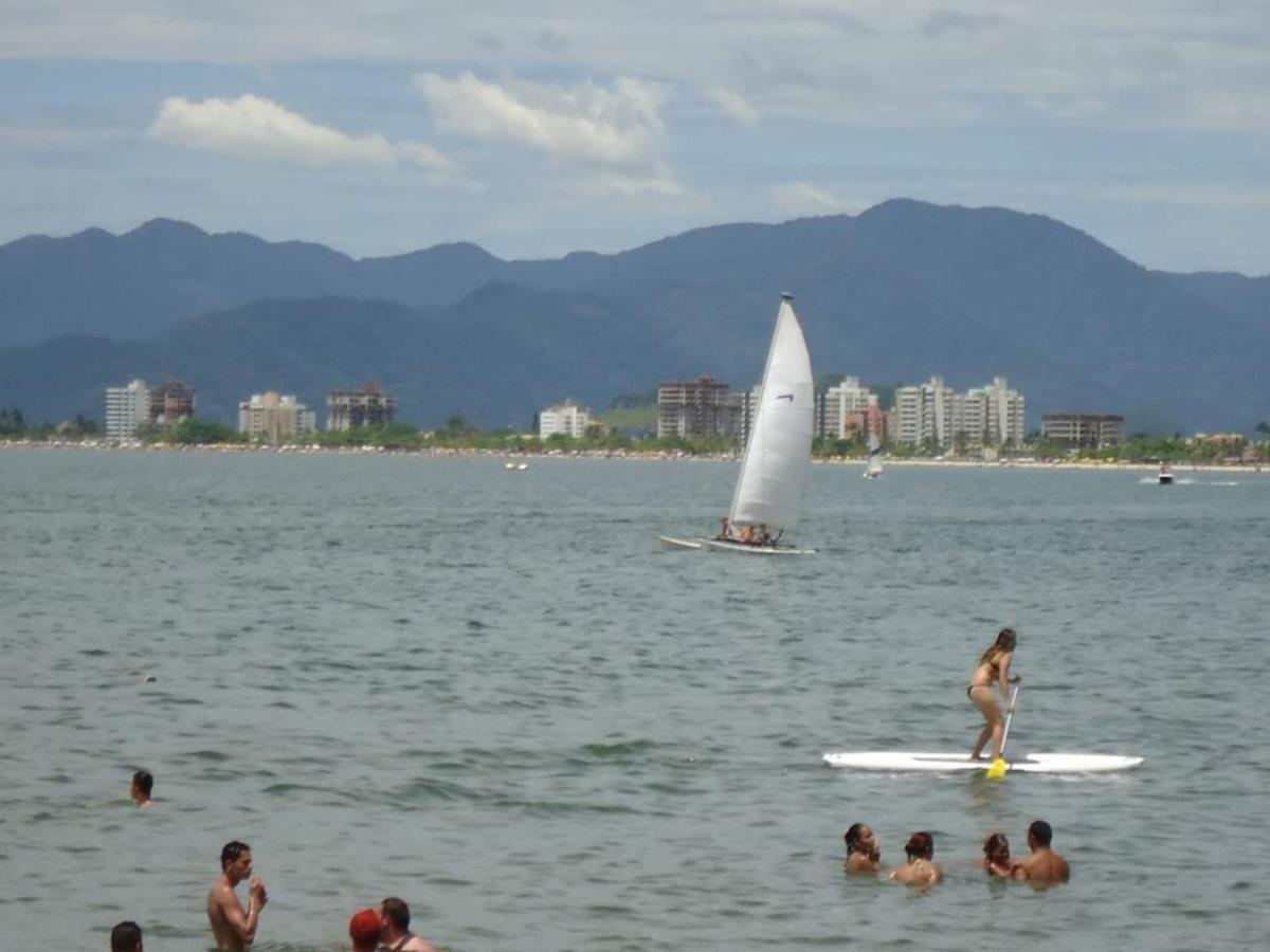 Edifício cm Piscina, Churrasqueira e 1 Vaga de Garagem Guarujá Exterior foto